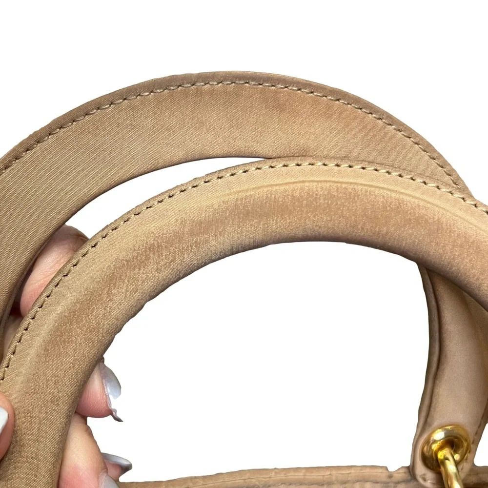 CHRISTIAN DIOR
Nylon Cannage Large Lady Dior Tan - Picture 3 of 10